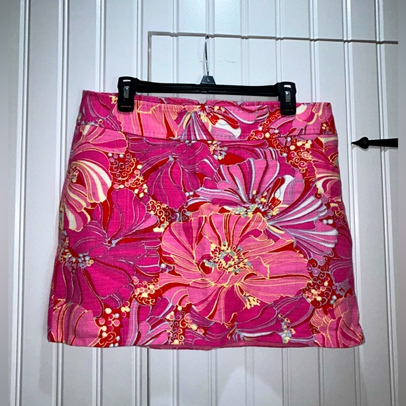 Vintage Dolce & Gabbana Floral Print Mini SkirtSize: 46